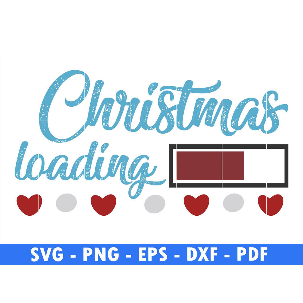 Christmas Loading Winter Png Files For Cricut Christmas Svg Santa Png Love Png Romantic Scene Svg F 0