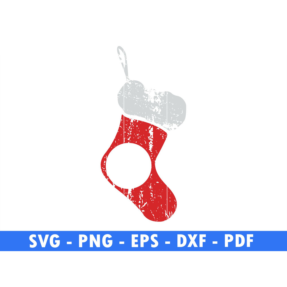 Grunge Christmas Socks Snow Flake Png Cut File Christmas Clipart Download Snow Svg Instant Digital  0