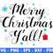 Merry Christmas Y All Snow Flake Svg Cut File Christmas Clipart Download Snow Png Instant Digital D 0