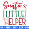 Santss Little Helper Winter Svg Files For Cricut Christmas Cut File Santa Png Snow Flake Svg Cut Fi 0