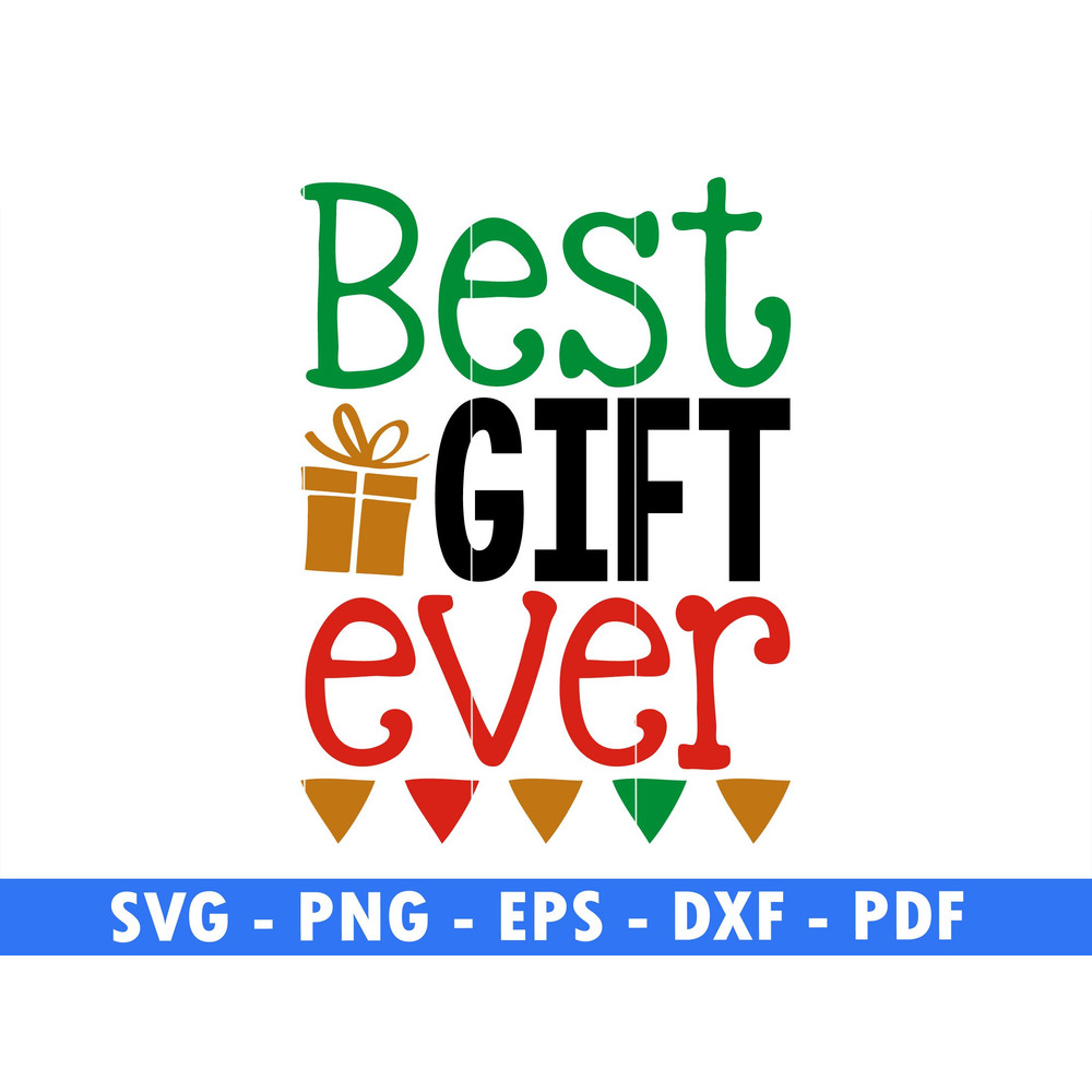Best Gift Ever Winter Svg Files For Cricut Christmas Png Santa Svg Magical Christmas Scene Instant 0