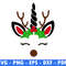 Cute Unicorn Winter Svg Files For Cricut Christmas Svg Unicorn Face Png File Instant Digital Downlo 0