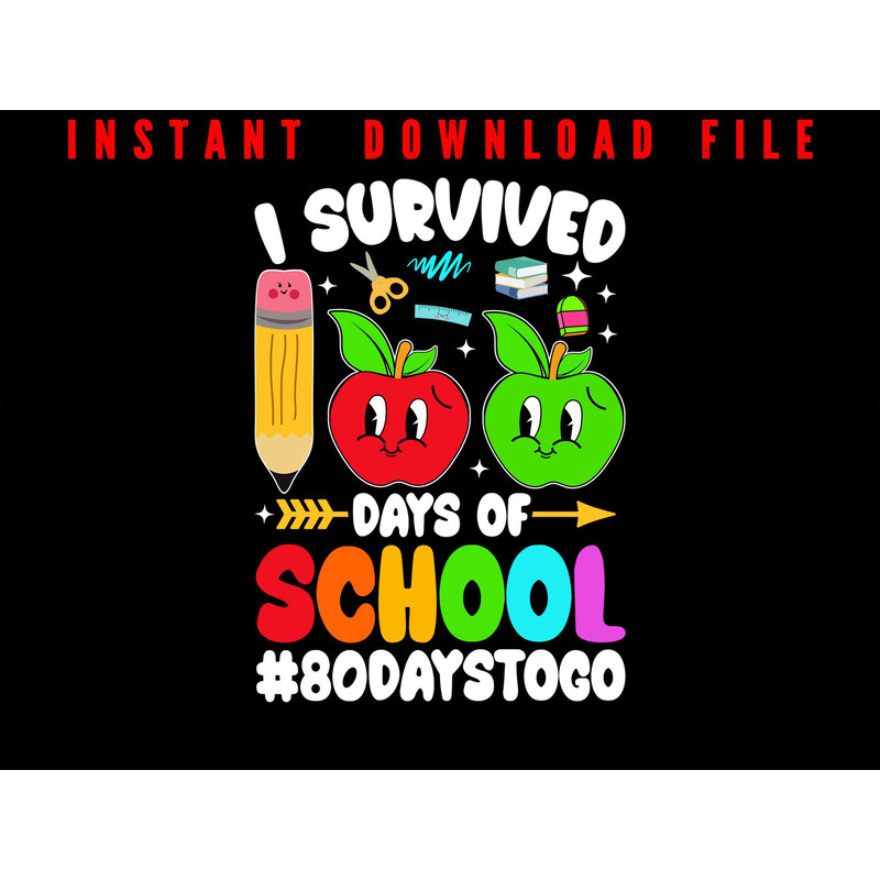 I Survived 100 Days Of School 100 Days Of School Teachers Kids Girls Boys Happy 100th Day Of School 0