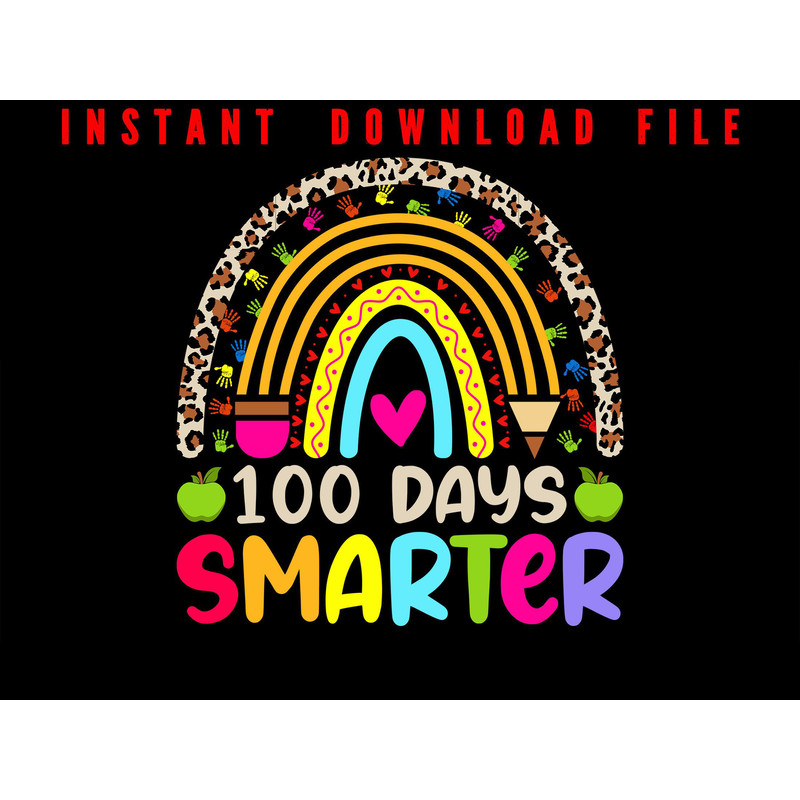 100 Days Smarter School Celebration 100 Days Of School Smarter 100 Days Of School Png File Download 0