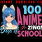 Anime 100 Days Of School 100th Day Of School Cute Anime Design Happy 100th Day Of School Smarter 0