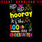 100 Days Of Kindergarten Hip Hip Hooray Its The 100th Day Of Kindergarten Smarter 100 Days Of Sch 0
