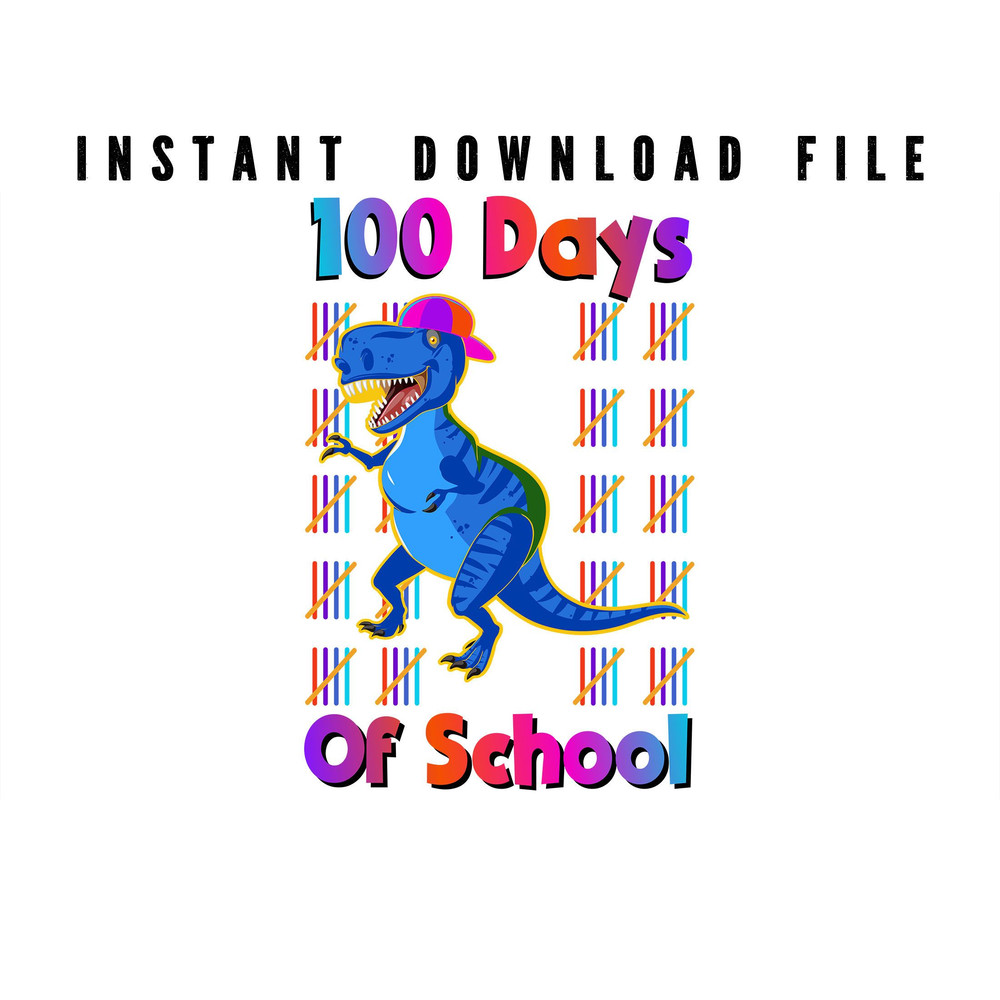 100 Days Of School 100 Days Of School Dianosaur Happy 100 Day Of School Smarter 100 Days Awesom 0