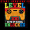 Level 100 Days Of School Unlocked 100 Days Smarter Gaming Controller 100 Days Of School Design 20 0