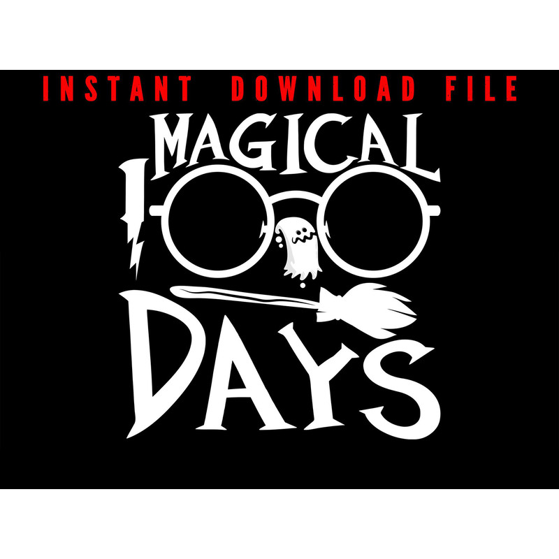 Magical 100 Days Smarter 100 Days Of School Happy 100th Day Of School 100th Day Of School Specks 0