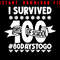 I Survived 100 Days Of School Hundred Day Of School 100 Days Of School Happy 100 Days Of School 0