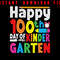 Happy 100th Day Of Kindergarten 100 Days Of Kindergarten Students Teacher Parents Kids Smarter 10 0