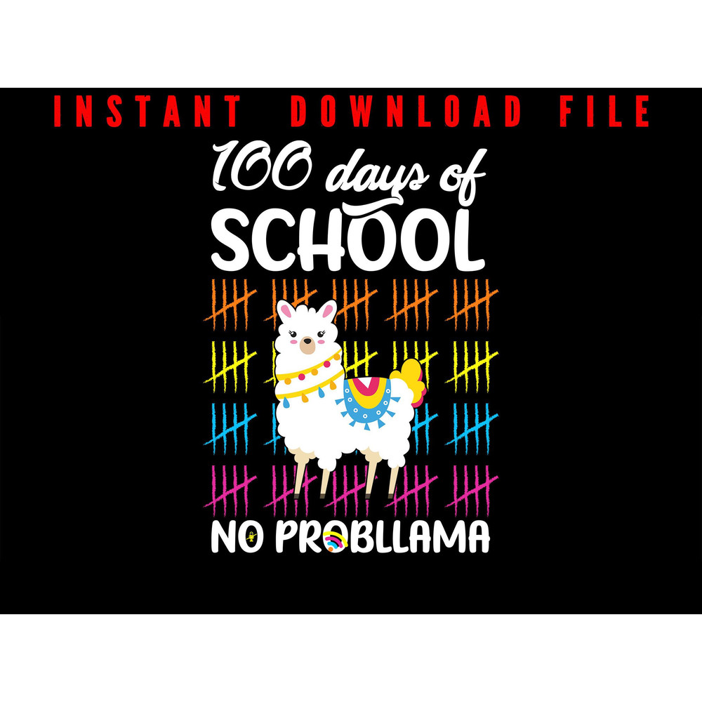 100th Day Of School Smarter 100 Days Of School 100th Day Of School No Probllama 100 Days Smarter 0