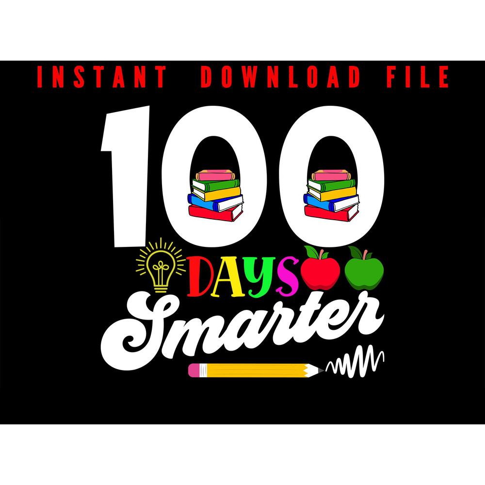 Smarter 100 Days Of School 100 Days Of School Happy 100 Day Of School 100 Days Of Smarter Digit 0