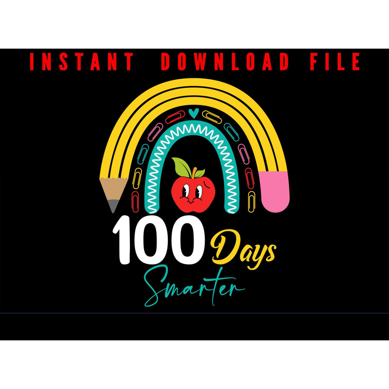 100 Days Of School 100 Days Smarter Happy 100th Day Of School Smarter 100 Days Of School Hundre 0
