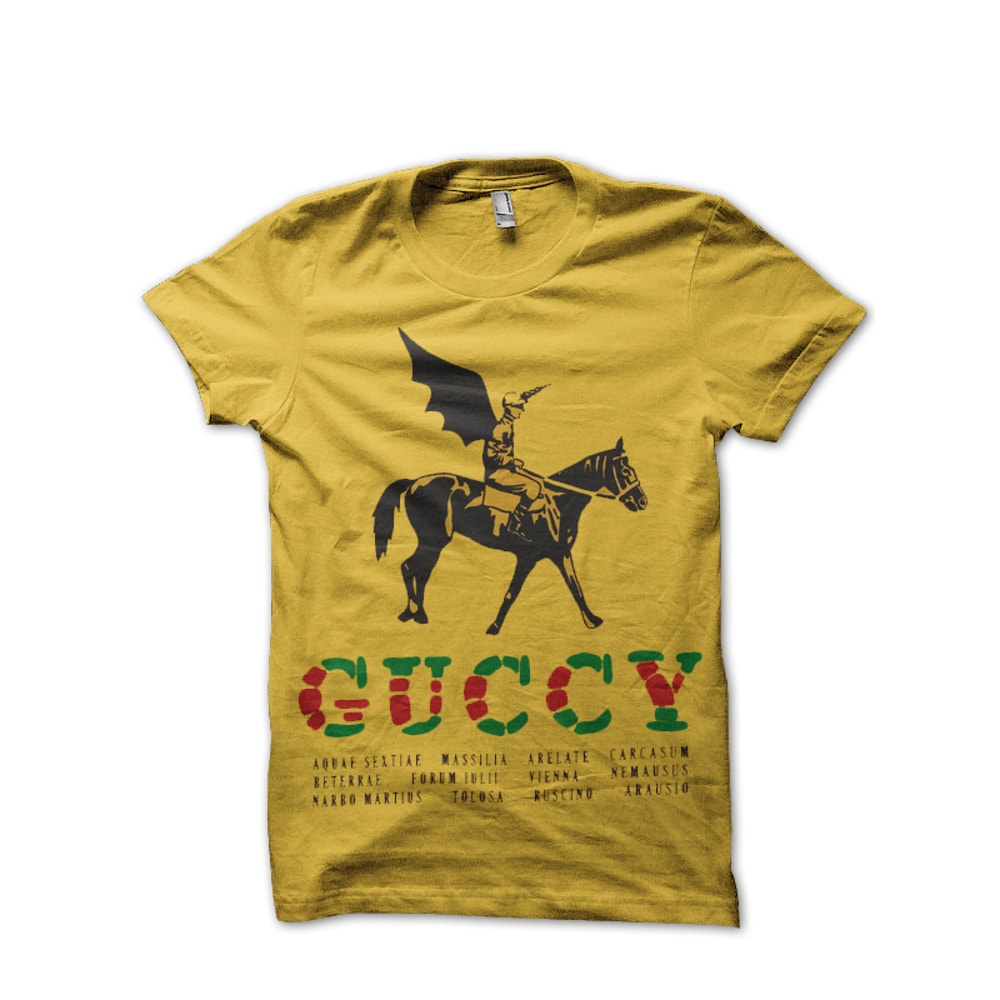 Gucci Horse Yellow T-Shirt.jpg