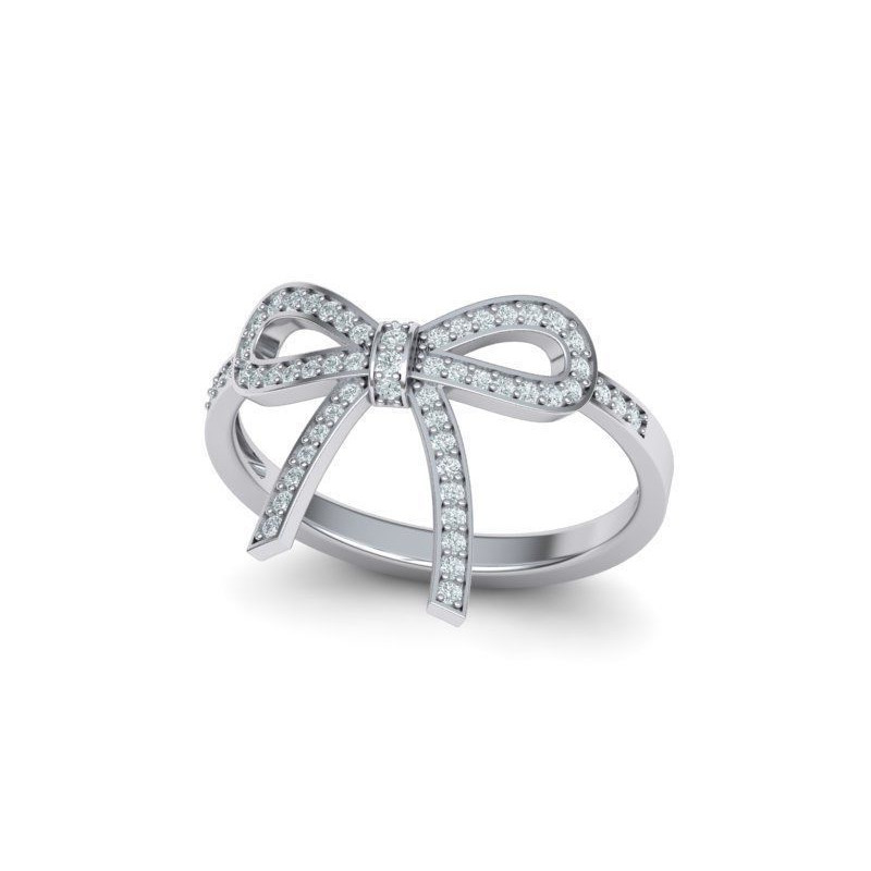 bowknotdiamondringprintable3dmodel3dmodelstl3dm 5jpg