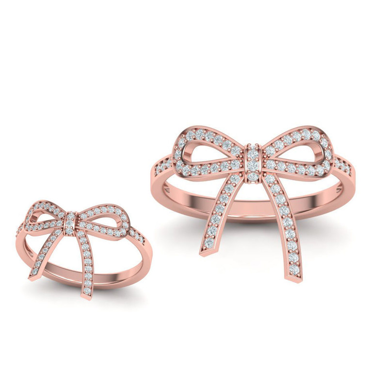 bowknotdiamondringprintable3dmodel3dmodelstl3dm 8jpg