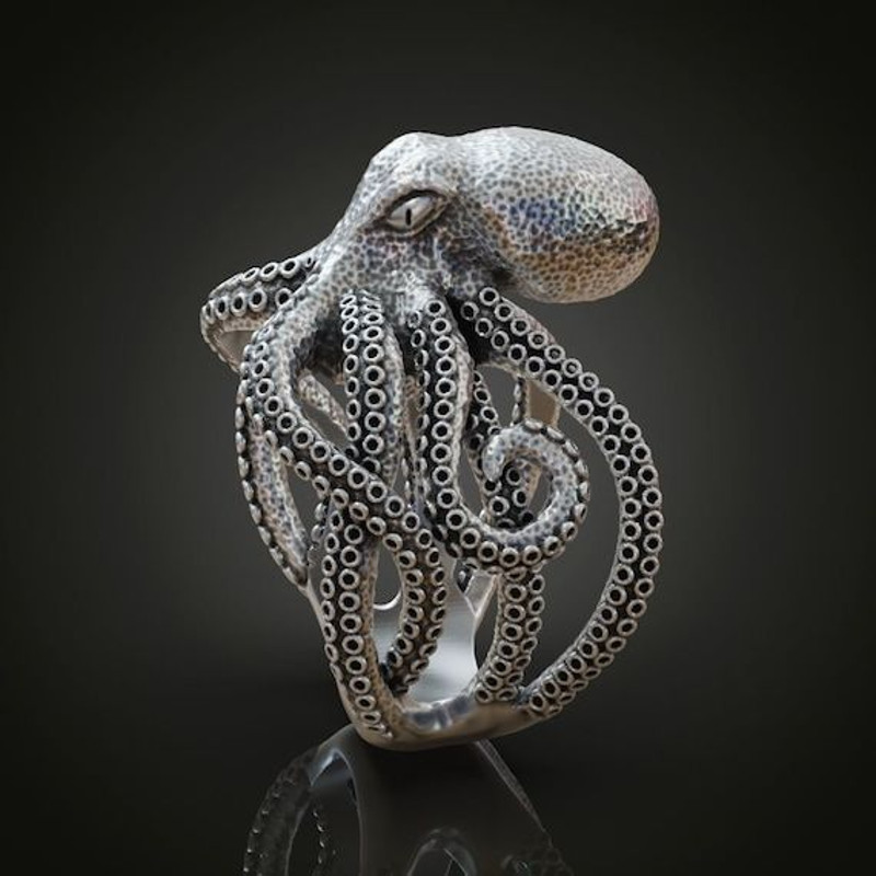 Octopus Engagement Outlet Ring 0