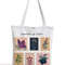 Printed Reusable Shopping Bag Canvas Tote Bags Shopping 0