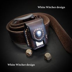 Custom Zippo case / leather Zippo pouch