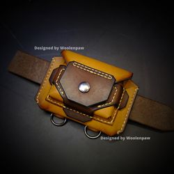 Belt wallet / Leather belt wallet / custom belt wallet.