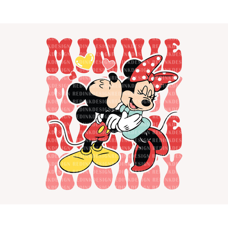 Mouse Kissing Svg, Mouse Love Svg, Mouse Valentines Svg, Funny Valentine's Day, Retro Valentines Svg, Valentines Couple shirt SVG File.jpg