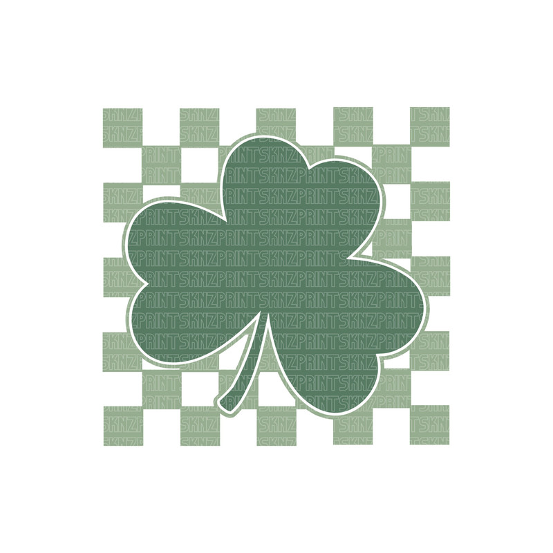 St Patricks Checkered Clover svg, checkered shamrock svg, shamrock n roll shirt, lucky shamrocks clovers heart cute st patrick's day t-shirt.jpg