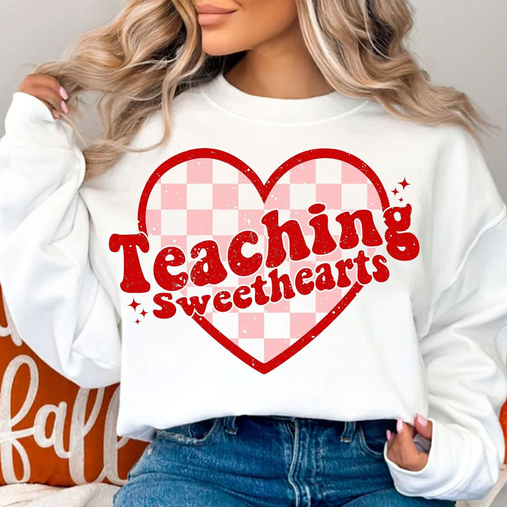 Teaching Sweethearts SVG, Teacher Valentine, Valentines Day Shirt, Love Svg, Valentines Day Svg, Valentine Svg, Valentine Sublimation Design.jpg