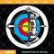 Archery Bow and Target Board Svg, Hunting Svg, Sport Svg.jpg