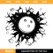 Ball Smashing Wall Svg, Bowling Svg, Target Sport Svg.jpg
