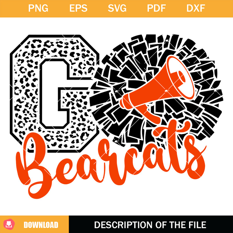 Bearcats Cheer Svg, Cheerleading Bearcats Svg, Go Bearcats.jpg