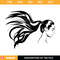 Beautiful Girl Long Hair Svg, Flying Hair Svg, Long Hair Svg - Svgturtle.com.jpg