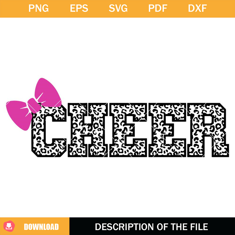Cheerleading Girl Svg, Cheerleader Team Svg, Cheer Leopard.jpg