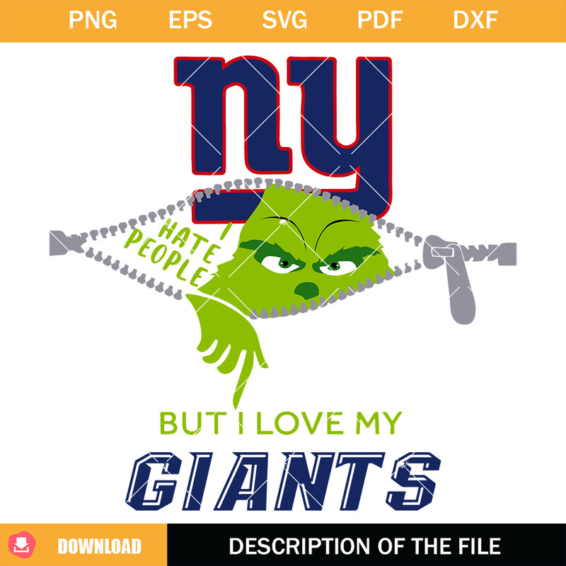 Grinch I Hate People But I Love My Giants Svg, Grinchmas Svg.jpg