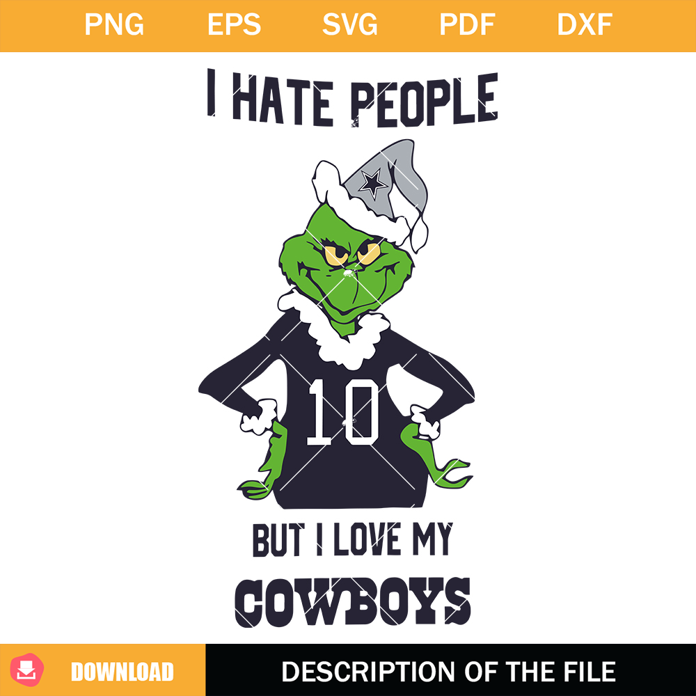 I Hate People But I Love My Cowboys Svg, Grinch Cowboys.jpg