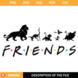 lion king and friends svg, lion king disney svg, lion svg-concordiastore
