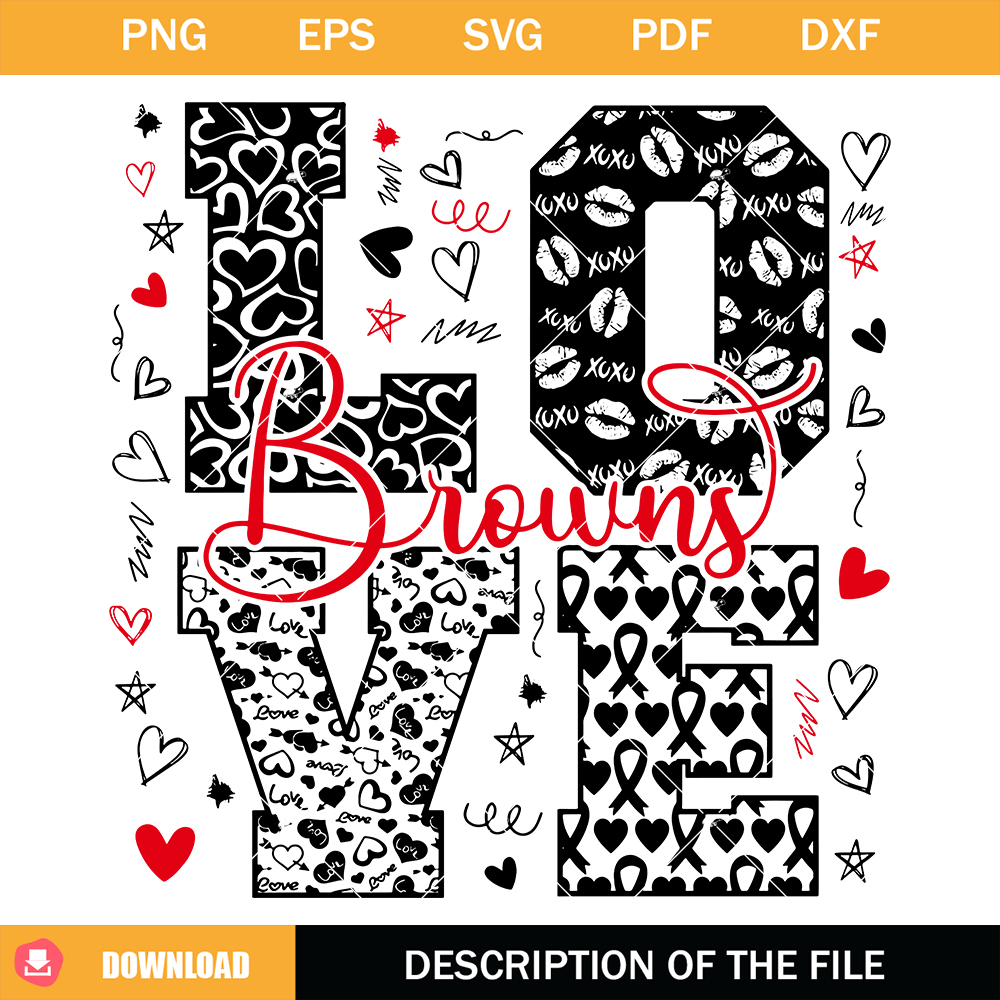Love Brwons Svg, Brwons Mascot Svg, Team Spirit Svg.jpg