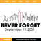 Never Forget September 11th Svg, America Patriotic Svg.jpg