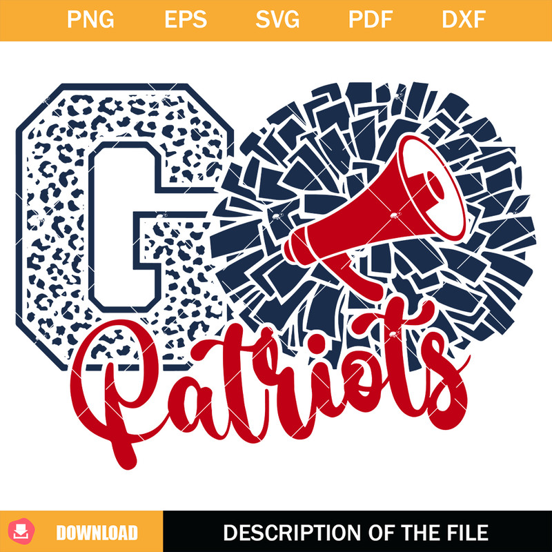 Patriots Cheer Svg, Cheerleading Patriots Svg, Go Patriots.jpg