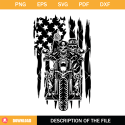 us biker skull lovers middle finger svg, rider couple svg