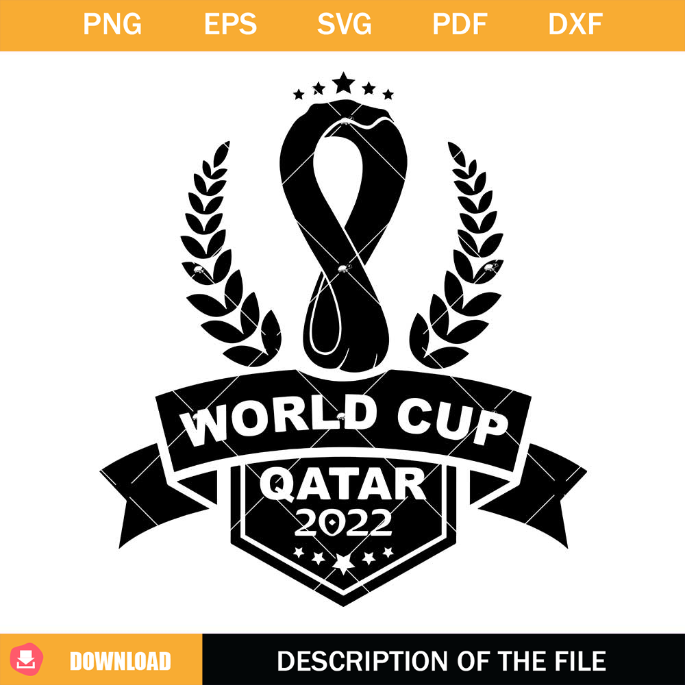 World Cup Qatar 2022 Svg, Qatar FIFA World Cup Logo Svg.jpg