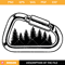 Forest Keychain Svg, Climbing Keychain Svg, Carabiner Svg.jpg