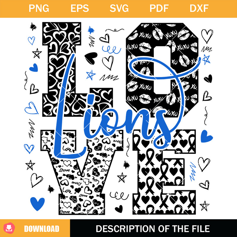 Love Lions Svg, Lions Mascot Svg, Team Spirit Svg.jpg