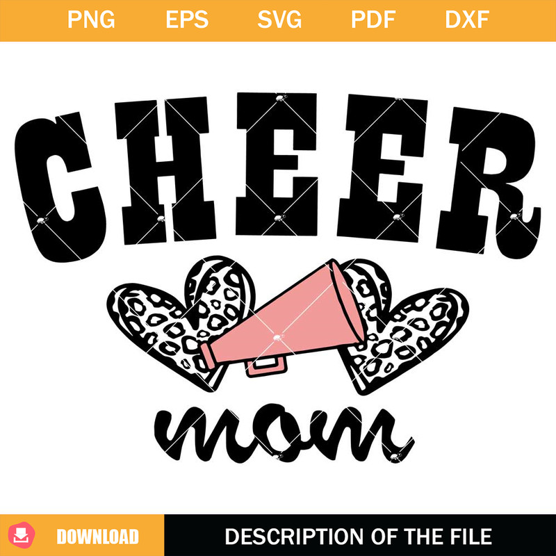 Purple Cheerleader Cheer Mom Svg, Heart Leopard Svg, Cheer.jpg