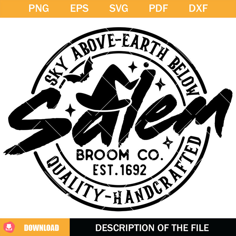 Salem Broom Company Svg, Halloween Sign Svg.jpg