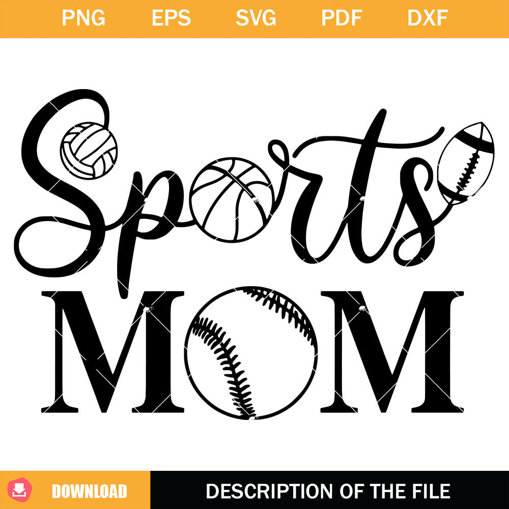 Softball Mom Svg, Sports Mom Svg, Sports Lover Svg.jpg