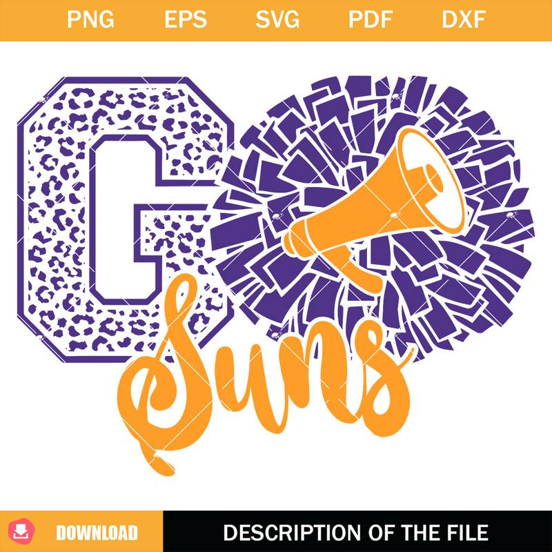 Suns Cheer Svg, Cheerleading Suns Svg, Go Suns Svg.jpg