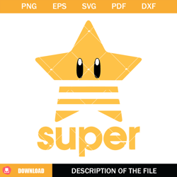 super star svg, mario super star svg, super mario svg