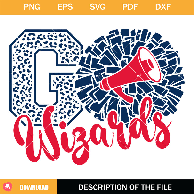 Wizards Cheer Svg, Cheerleading Wizards Svg, Go Wizards Svg.jpg