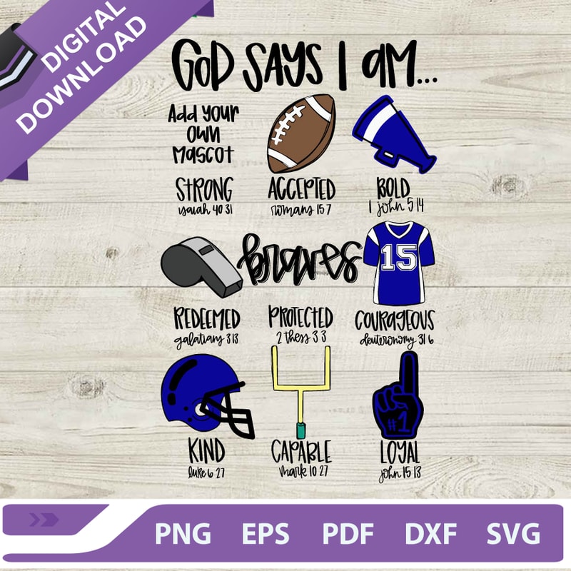 Braves God Say I Am SVG, God Say I Am Football SVG, Atlanta Braves Nfl Logo SVG.jpg